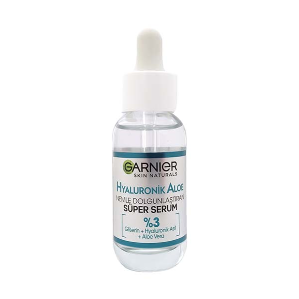 سرم پوست گارنیه مدل hyaluronik aloe حجم 30 میلی لیتر